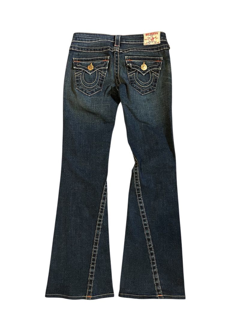パンツ true religion flare denim