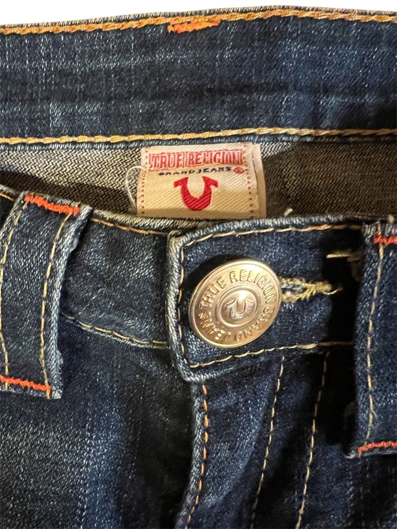 パンツ true religion flare denim