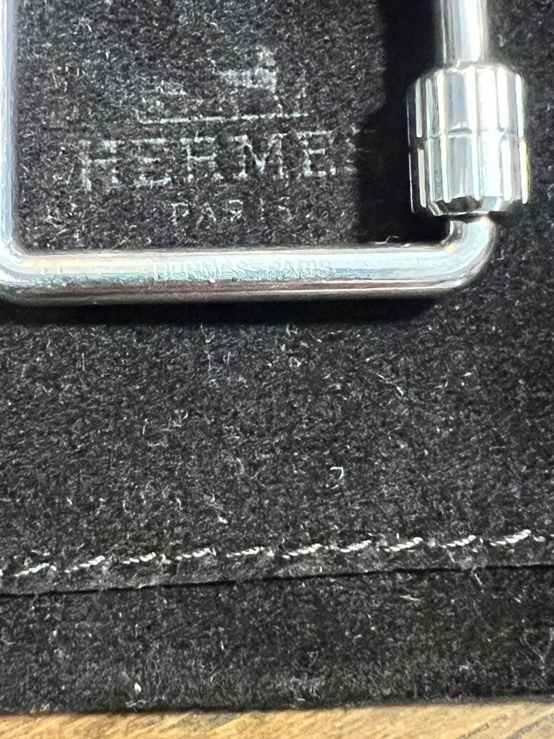 HERMES エルメス キーホルダー　エトリエ　キーリング　中古