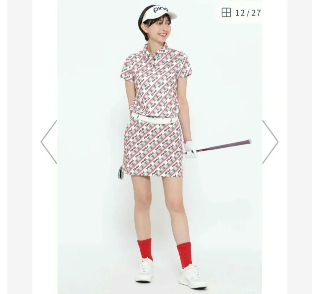 新品♡PING♡セットアップ♡シャツ*スカート♡S ゴルフ/スポーツ/テニス