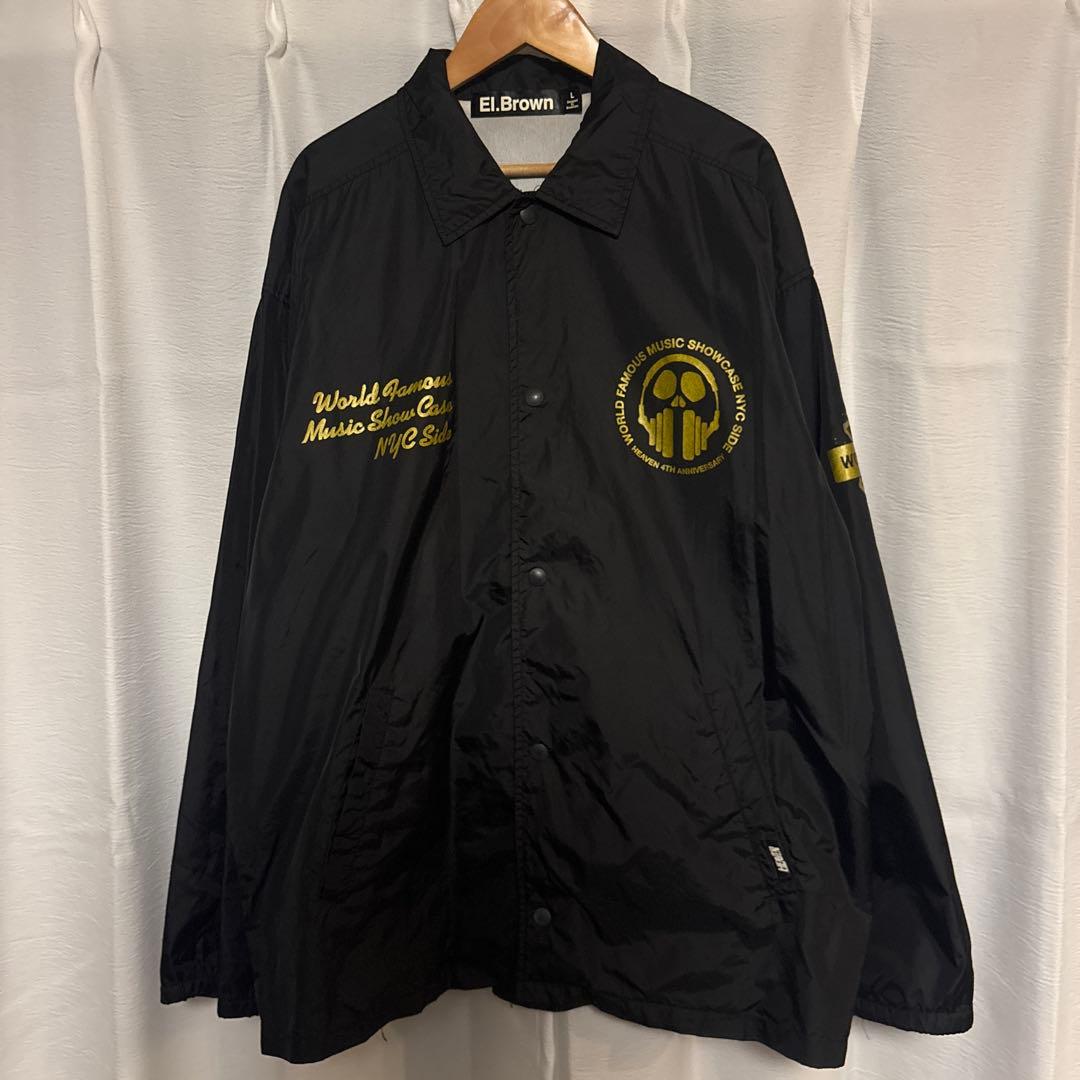 PASS THE MIC コーチジャケット Lサイズ El.Brown