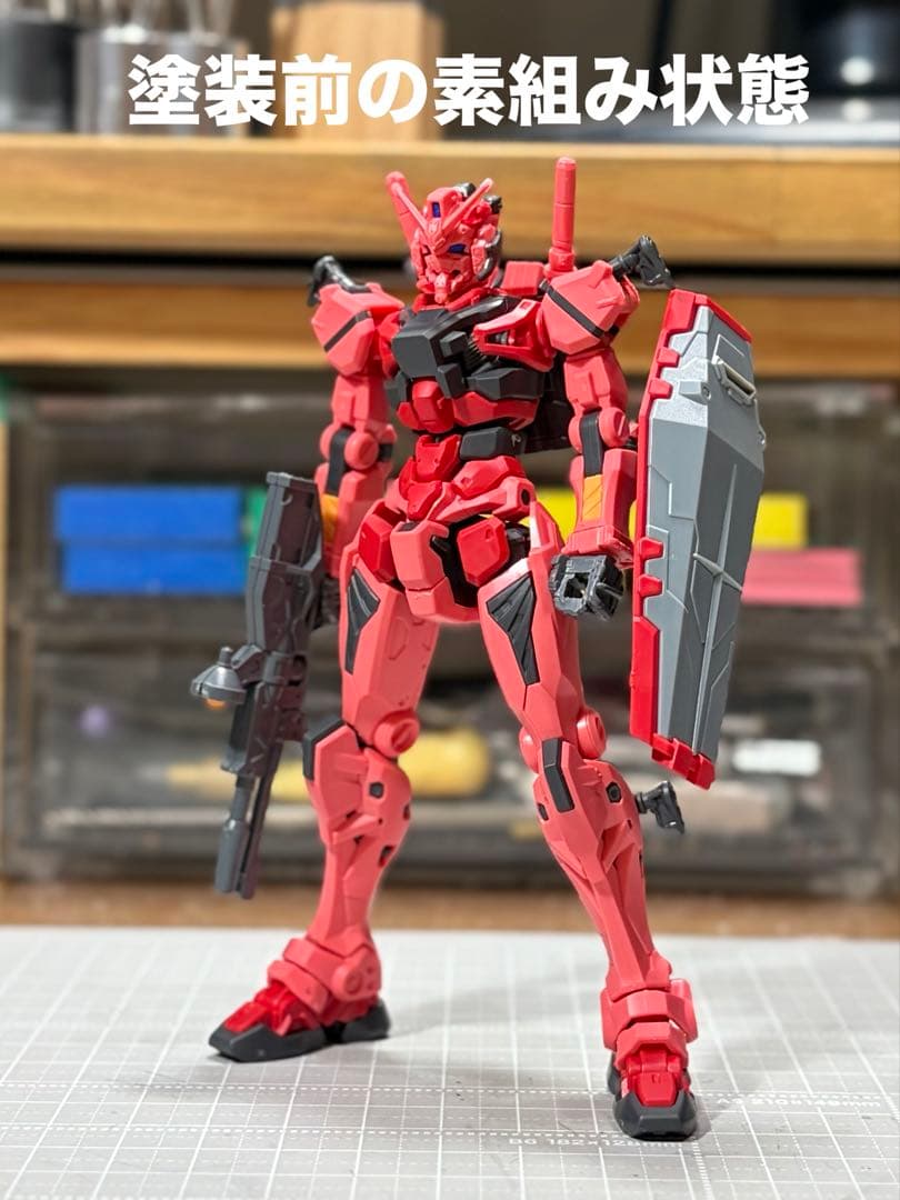 【小改修塗装済み完成品】HG 赤いガンダム G-3カラー