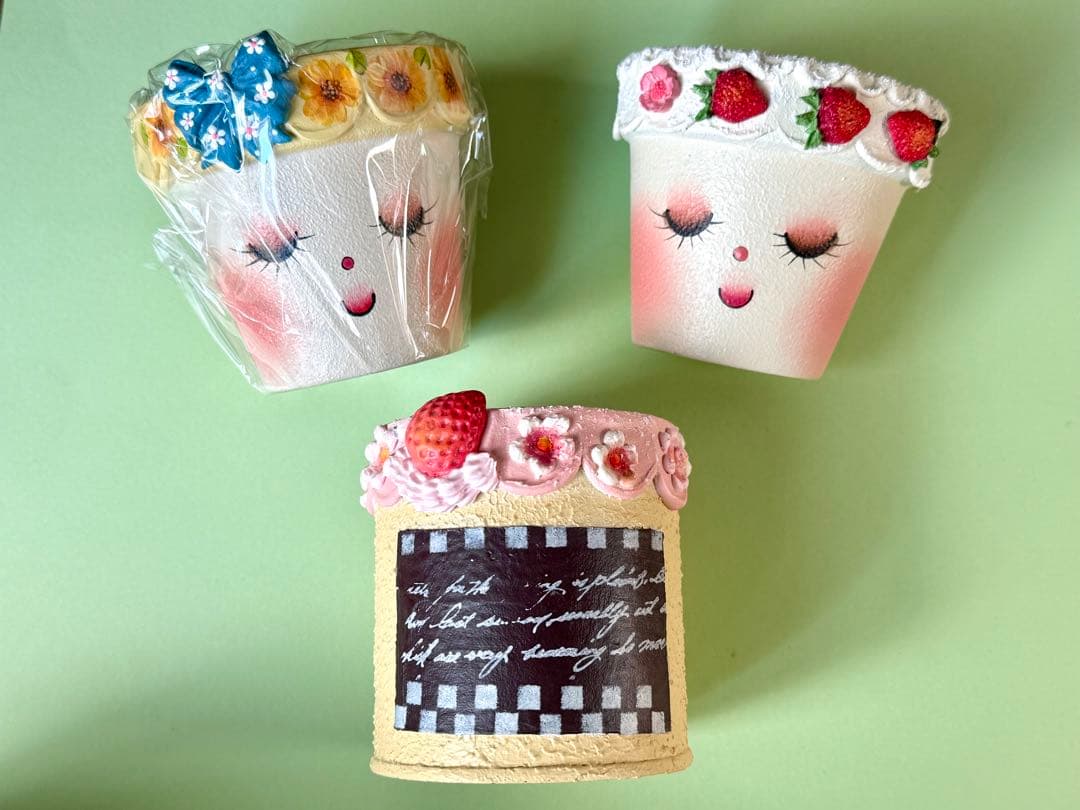 多肉植物用植木鉢 リメイク鉢 miyu 鉢 作家さんハンドメイド