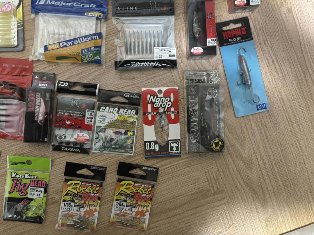 メバル　プラグ　ルアー　ワーム　ジグヘッド　ライン　セット　未開封