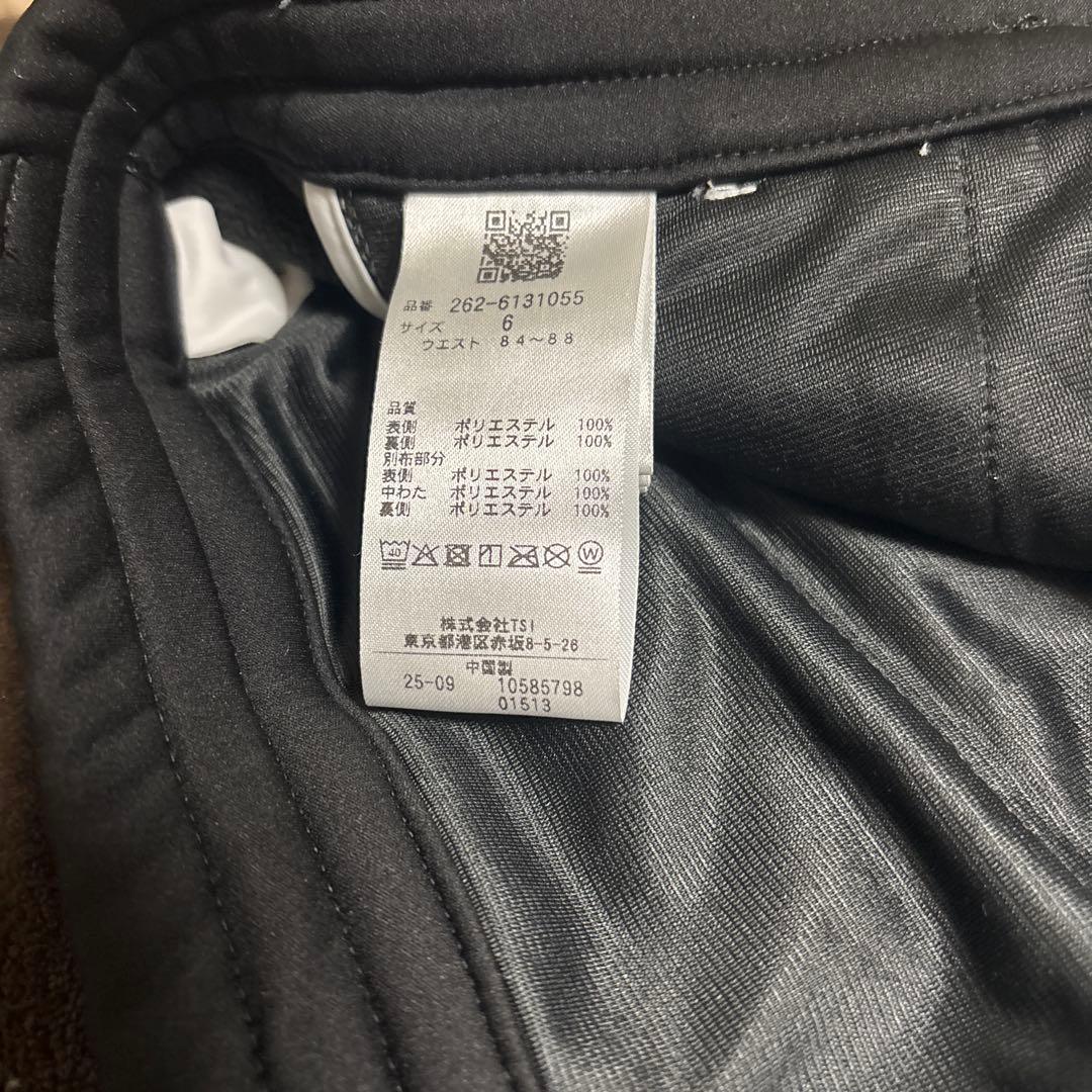 JACKBUNNY キルティングパンツ 黒/白