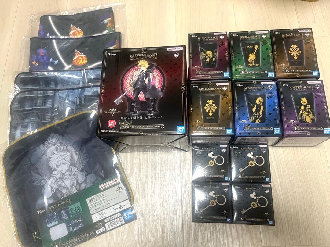 キングダムハーツ 1番くじ　ラストワン✨C賞クッション付き✨