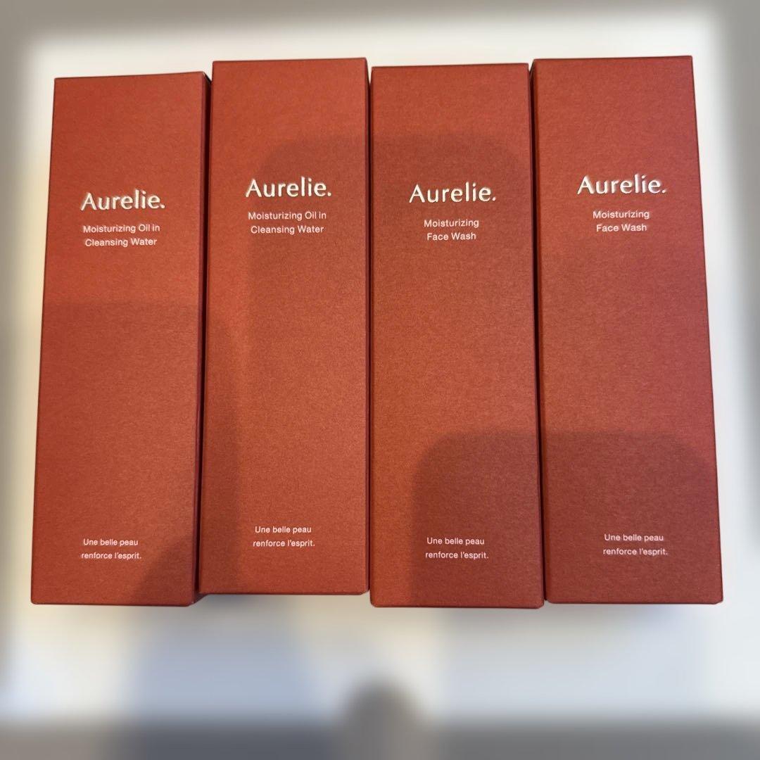 Aurelie. 保湿クレンジングウォーターと洗顔料セット