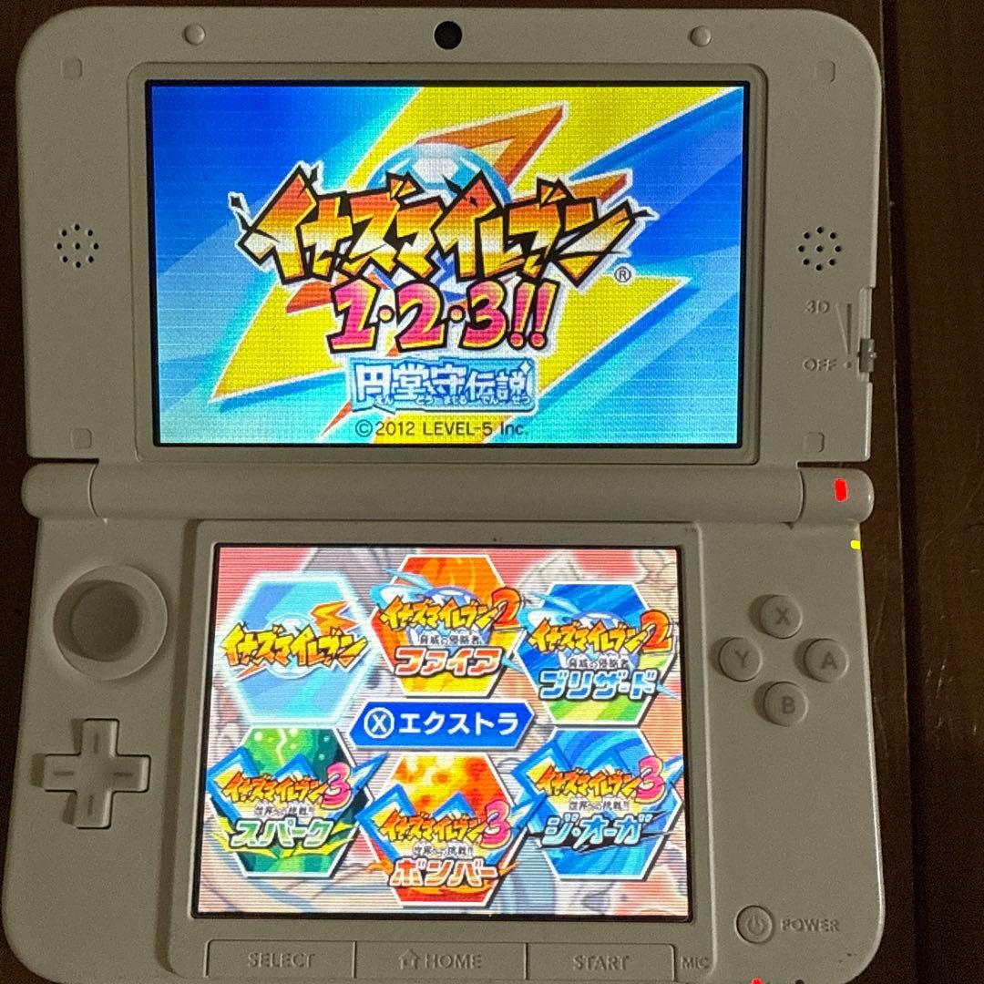【動作確認済み】Nintendo3DSイナズマイレブン1・2・3!!円堂守伝説