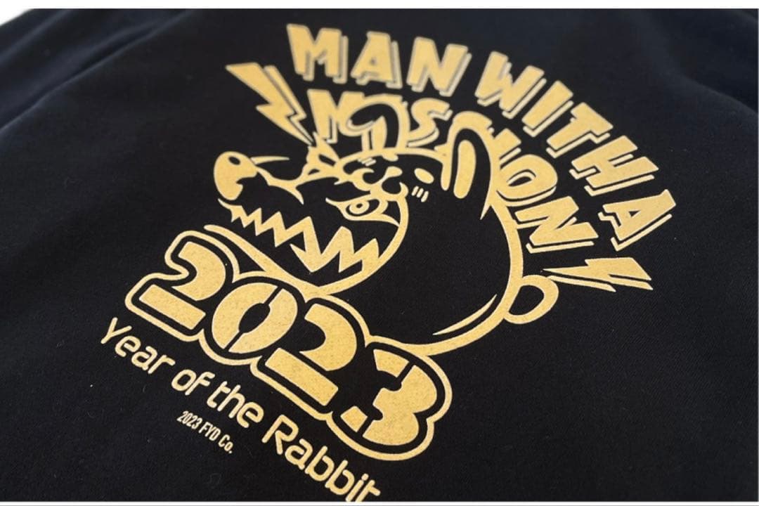 マンウィズ 2023千支ロゴパーカー(ディープネイビー) XL 新品未開封