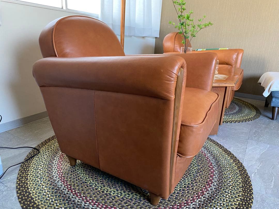 ※3日間値下げ中※ACMEオリジナルOAKS CLUB CHAIRスムースレザー