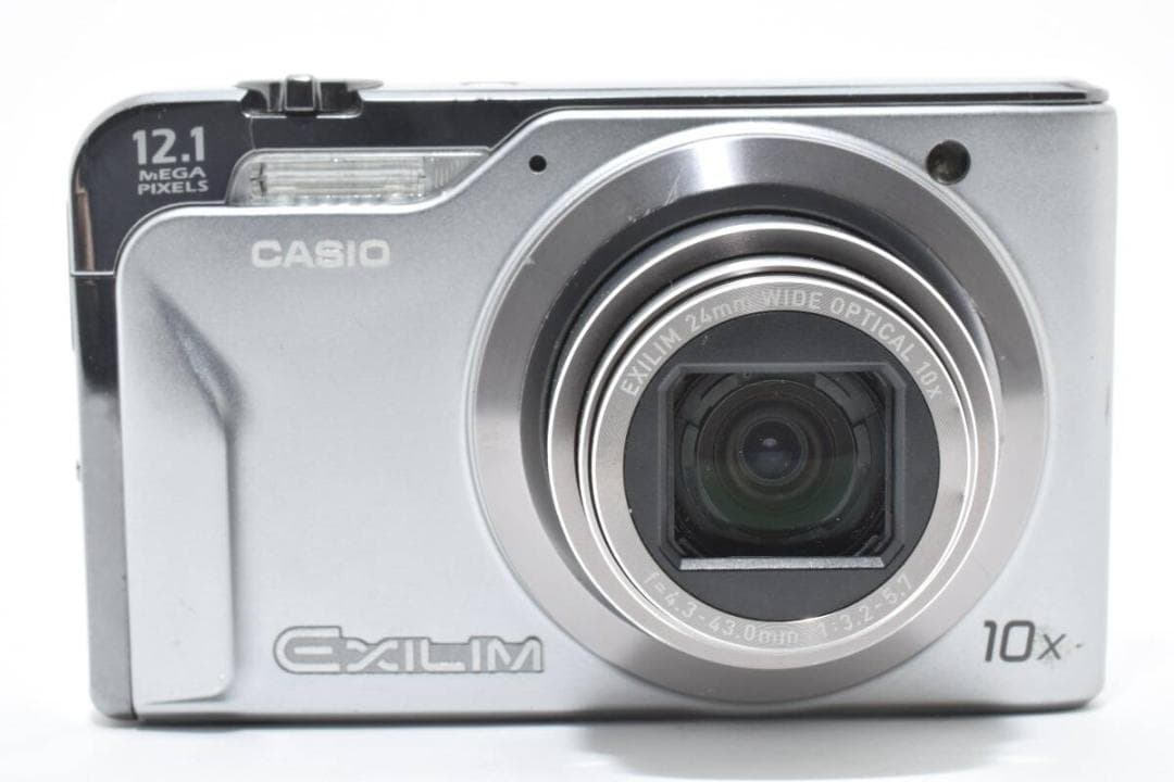 美品 カシオ　CASIO EXILIM EX-H10 シルバー ＃A396
