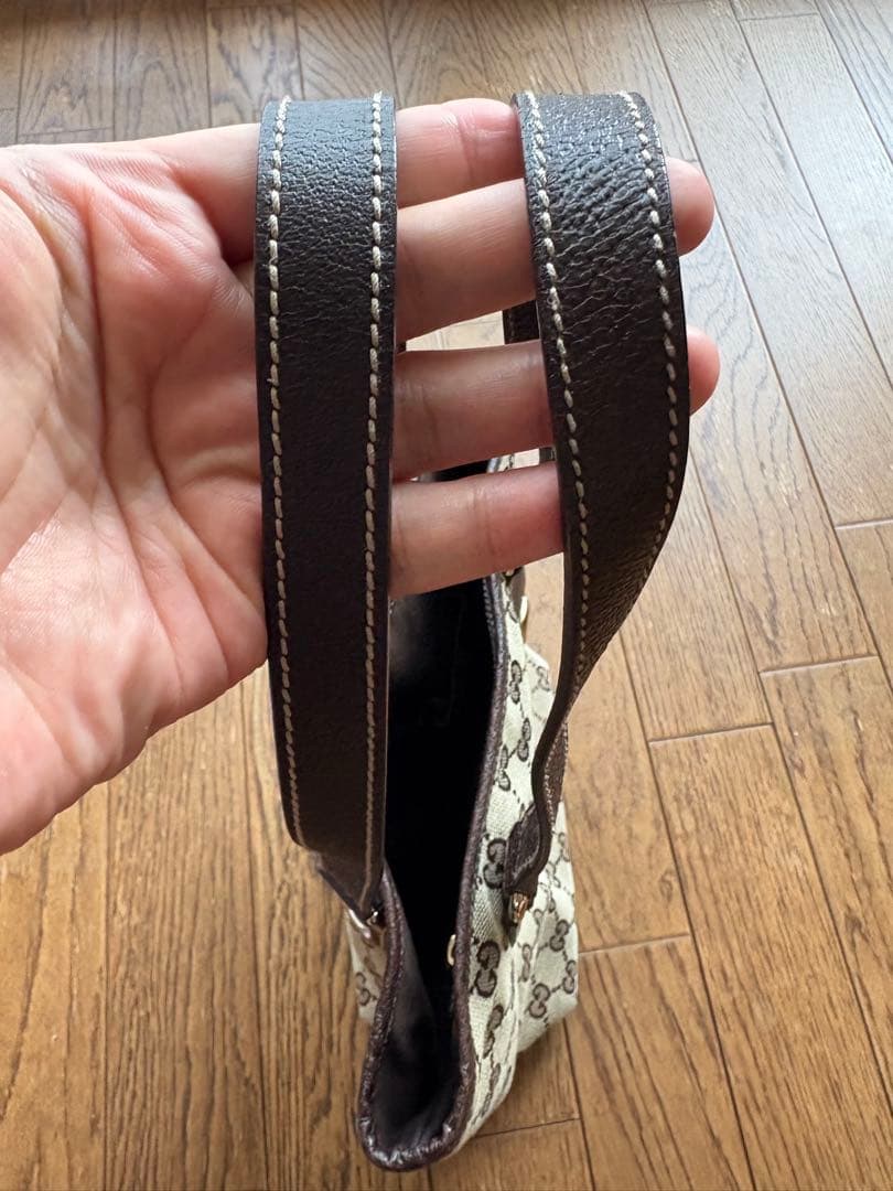GUCCI トートバッグ ベージュ ブラウン