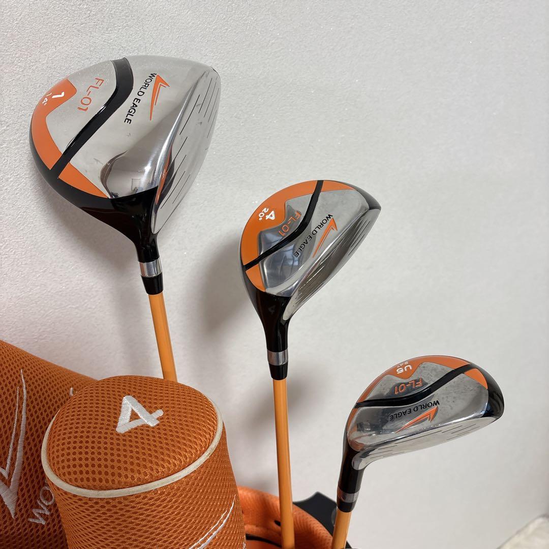 希少 美品 ワールドイーグル FL-01 V2 レディースゴルフセット 10本