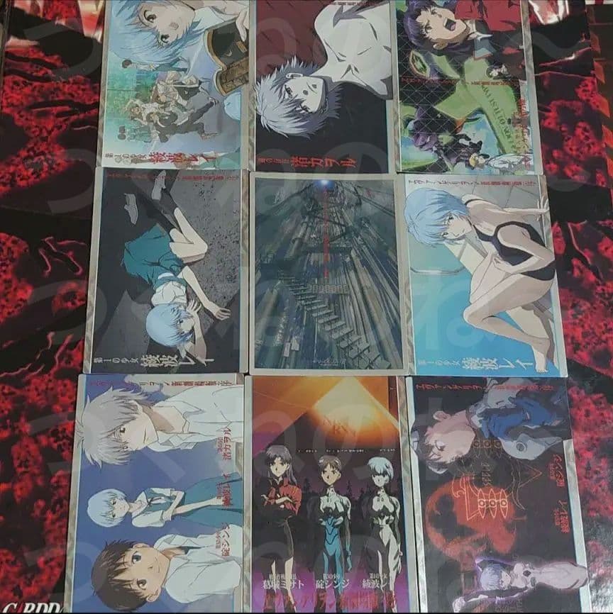 エヴァ　ＣＤＭカード 新劇場版序019〜027 シンジ&レイ&アスカ他