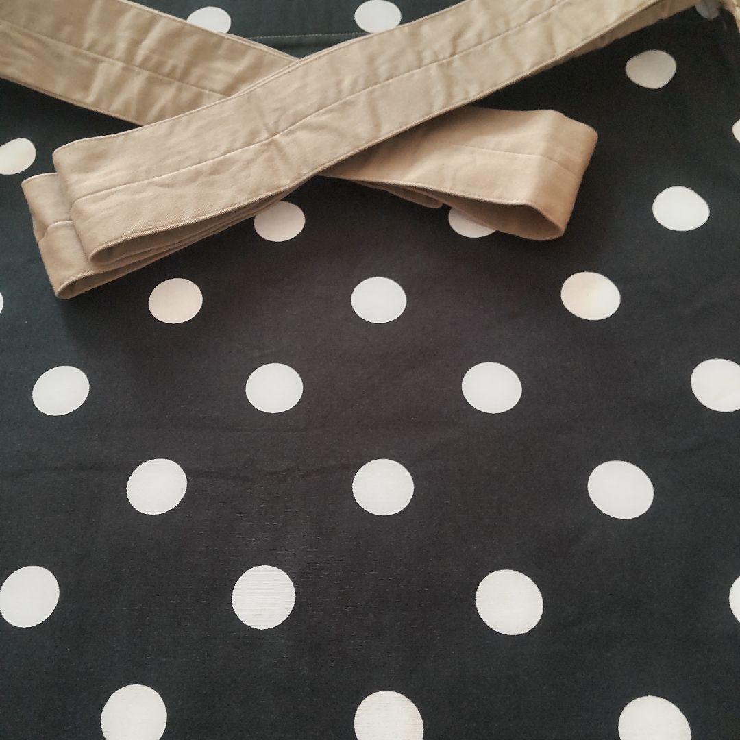 ☆おんぶもっこ　水玉もっこ moocco 水玉模様 ベージュ　おんぶ紐 ドット柄