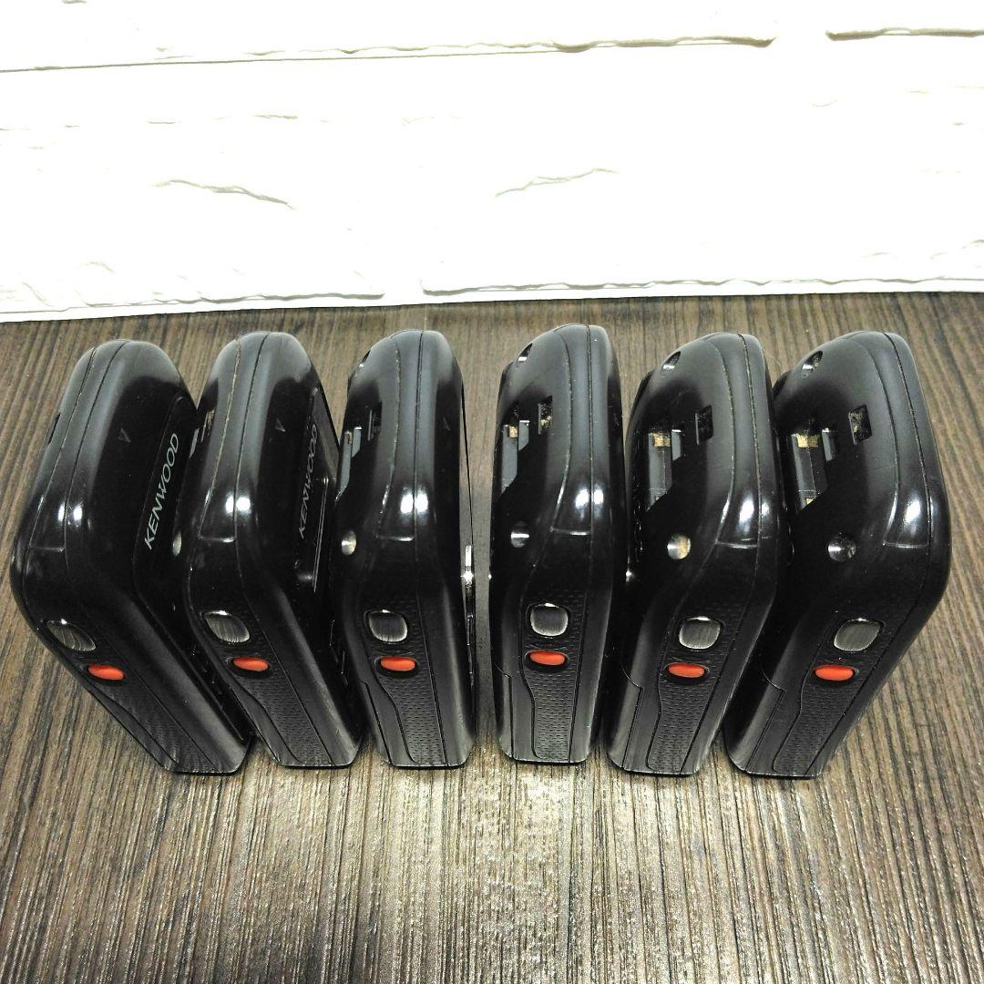 6台セットKENWOOD★UBZ-S20 特定小電力トランシーバー
