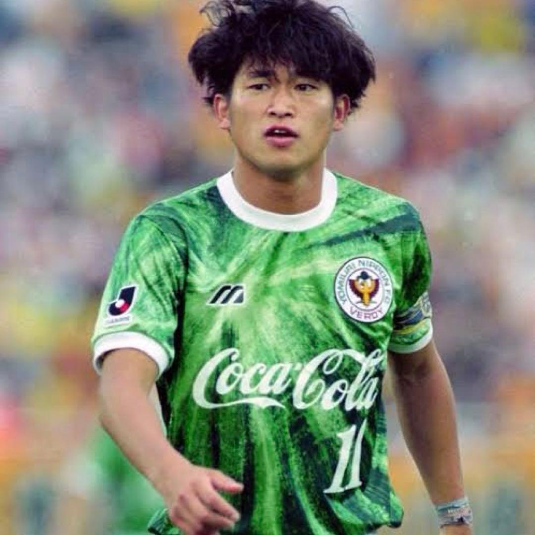 【★三浦カズ】 古着 ヴェルディ 94 ユニフォーム L 希少 vintage