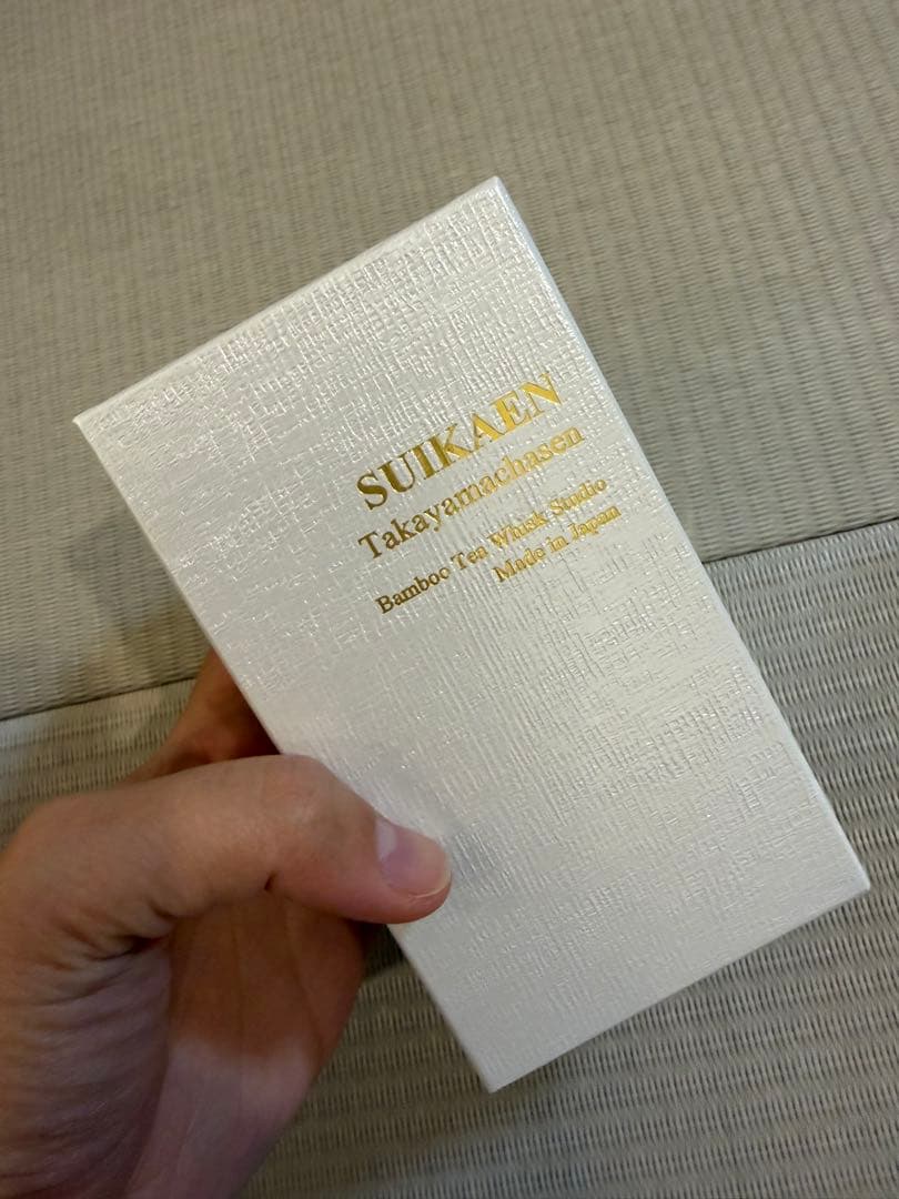 SUIKAEN 高山茶筅 青竹茶筅 RARE GREEN BAMBO茶道