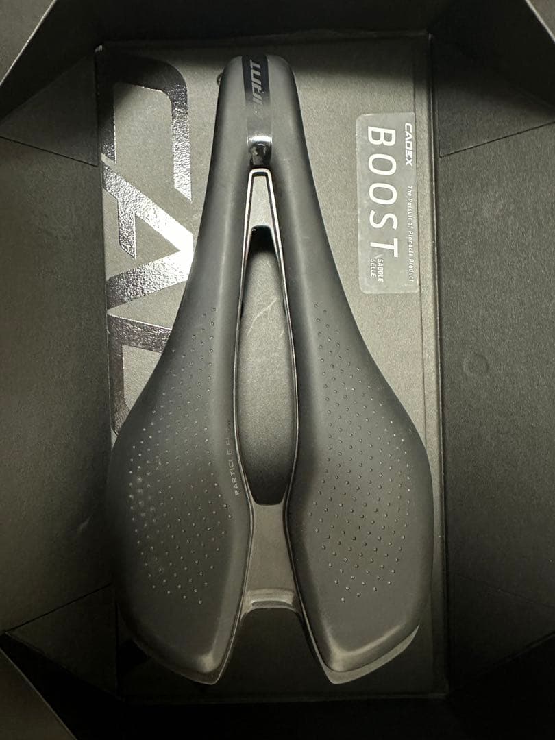 giant fleet slr カーボンサドル　新車取り外し