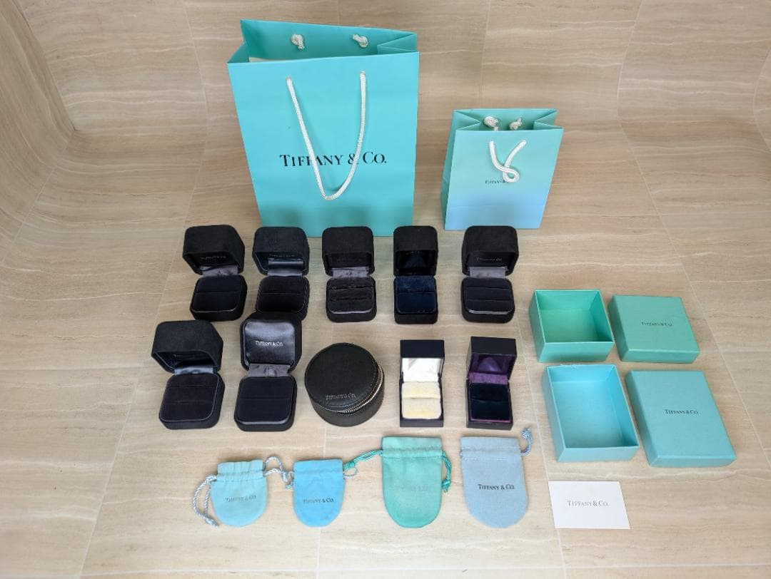 難あり　ティファニー　Tiffany & Co.　空箱　ボックス　セット
