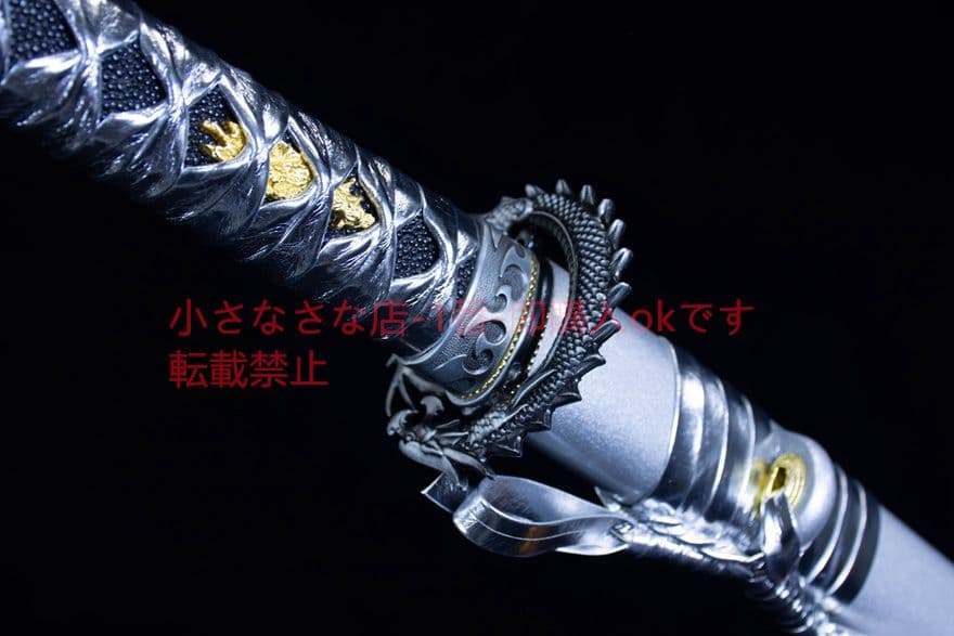 斬龍武士刀-高性能マンガン鋼   古兵器 武具　刀装具　日本刀　模造刀 居合刀