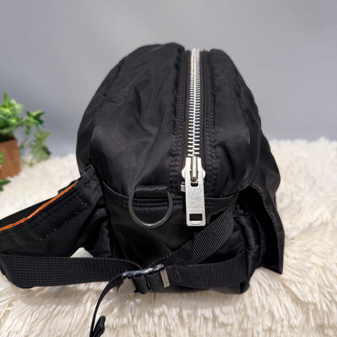 超人気【極美品】ポーター タンカー PORTER ウエストバッグ ブラック
