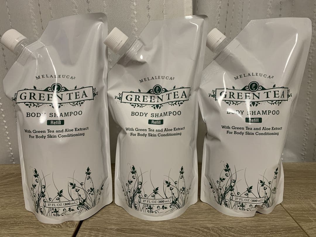 早い者勝ち✧*メラルーカ グリーンティー ボディシャンプー 詰め替え 3個セット