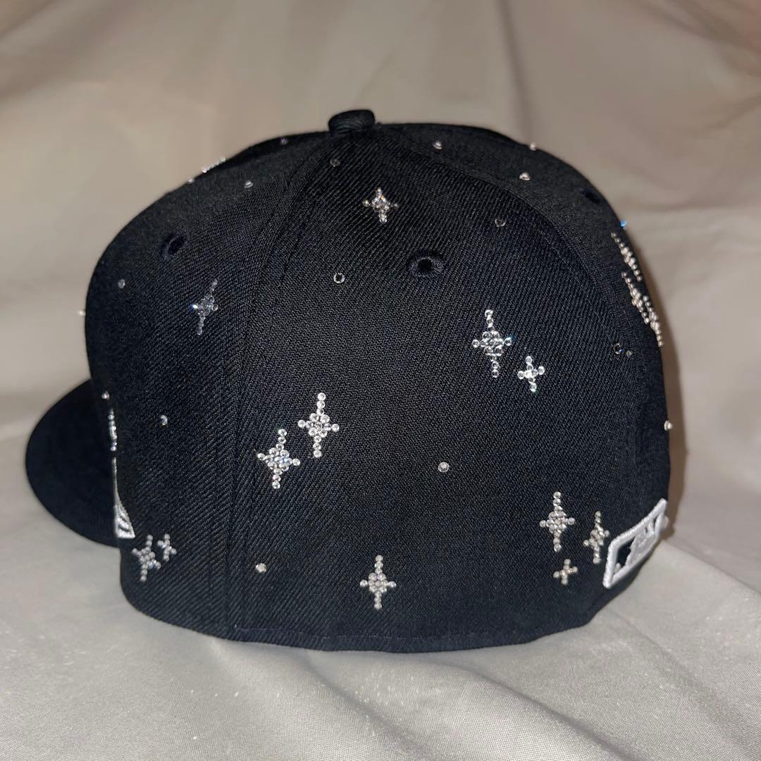 Misa ジュエルキャップ ヤンキース ブラック 738