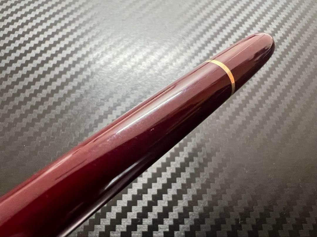 美品 144 M ボルドー 中白 モンブラン 万年筆