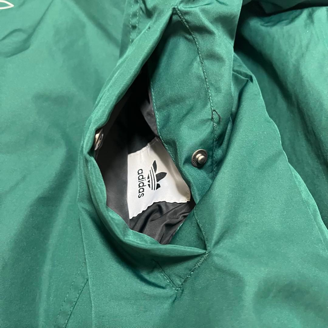 【寒波到来】アディダス リバーシブル ダウンジャケット ホワイト XL