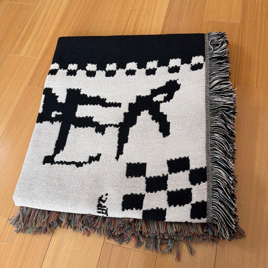 Ameri アメリヴィンテージ ノベルティ マルチブランケット