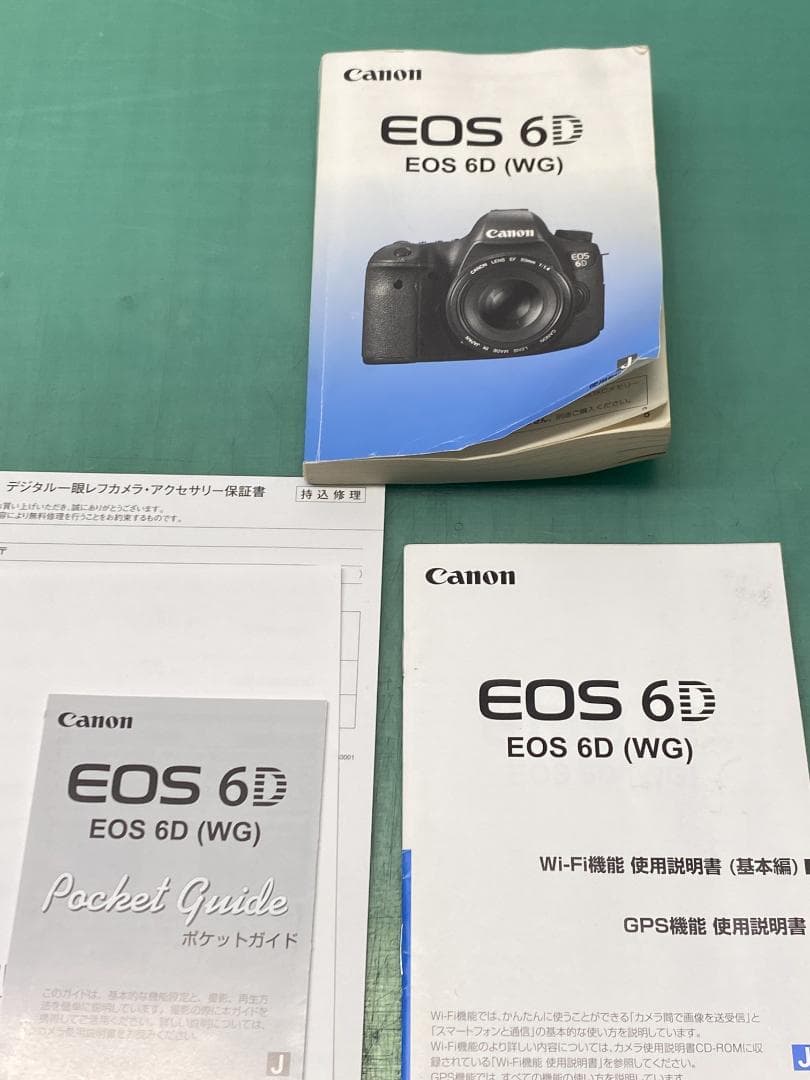 Canon EOS 6D 　キャノン　シャッター回数 22352 !!