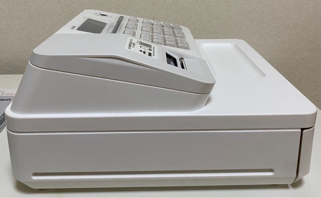 カシオ SR-S200-WE電子レジスター、ホワイトカシオ、Bluetooth