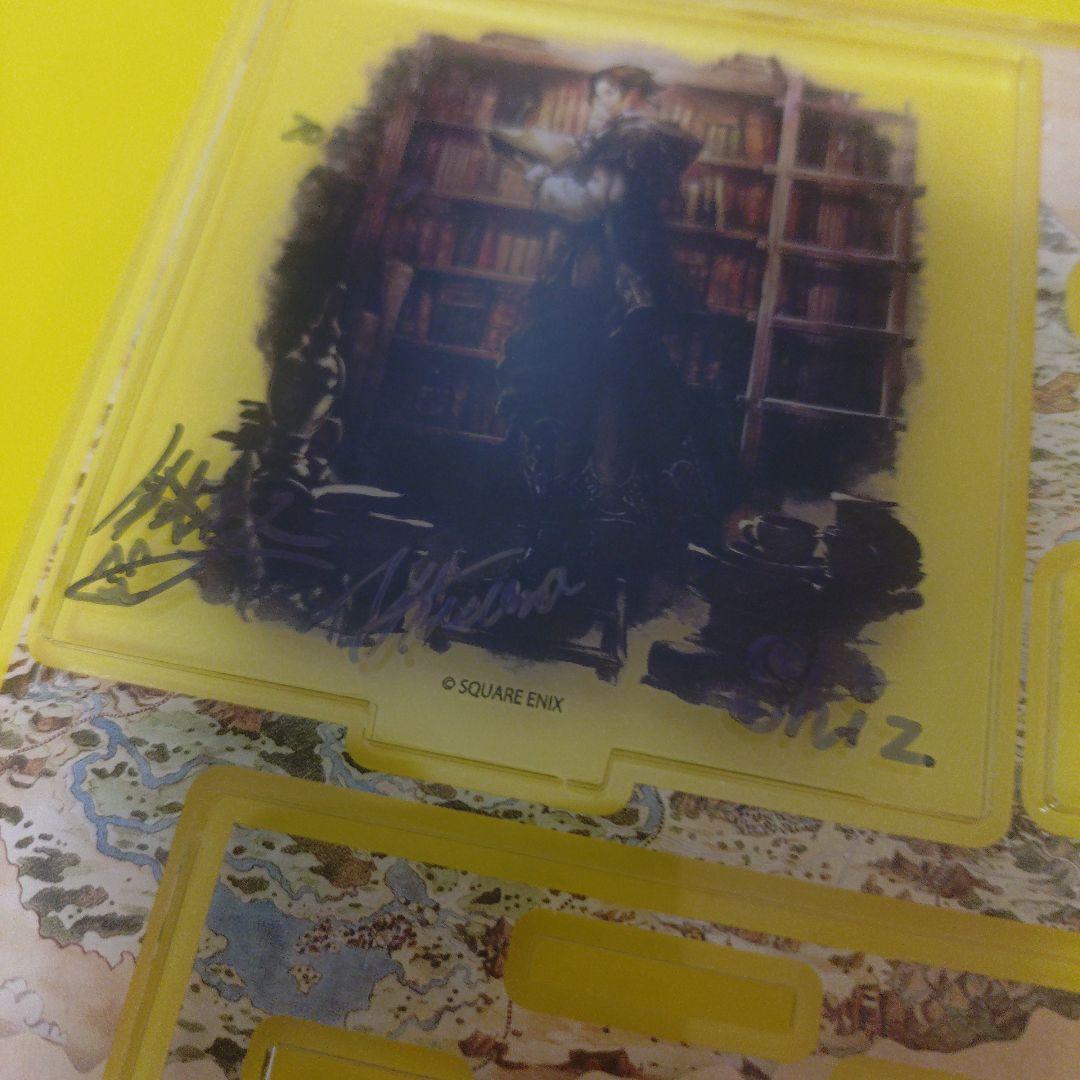 【サイン入り】　サイラス　オクトパストラベラー0　アクリルスタンドプレート