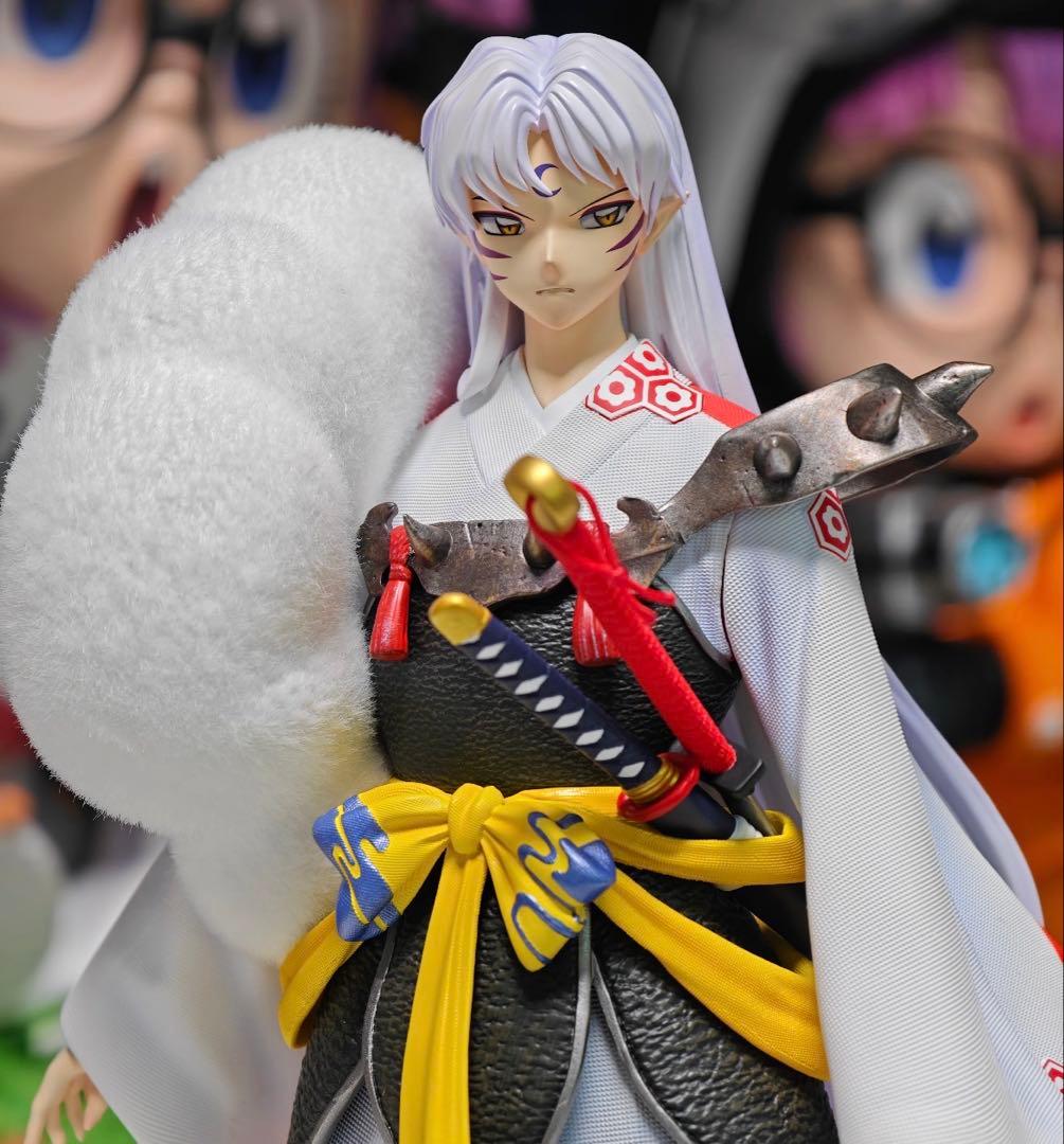 犬夜叉 殺生丸 ガレージキット ガレキ スタチュー①②