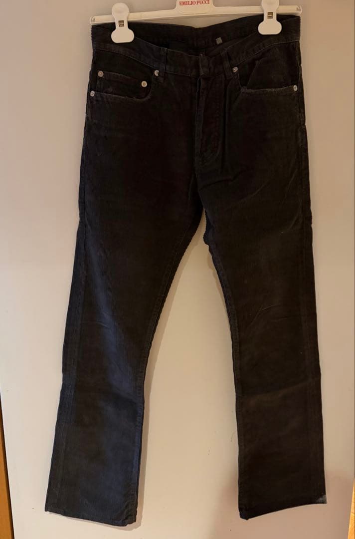 Dior Homme コーデュロイパンツ　ブラウン　W27