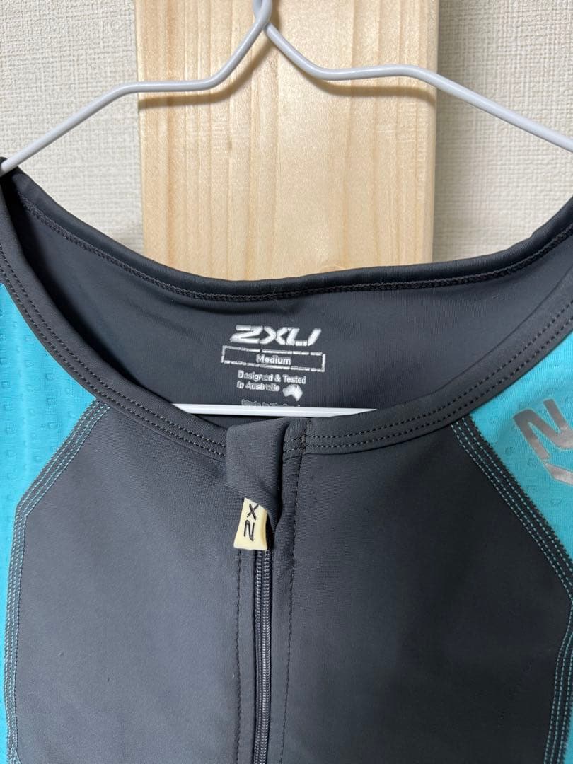 2XU フロントジッパー タンクトップ M