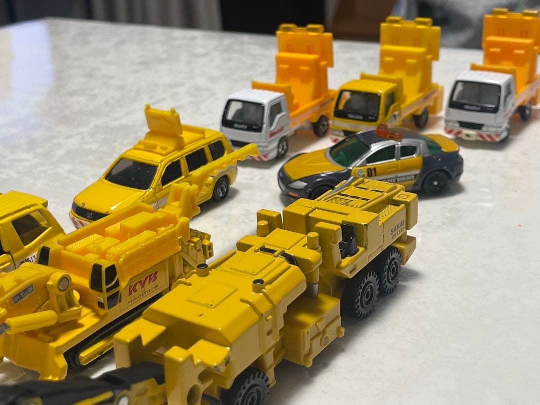 トミカ工事作業車両セット