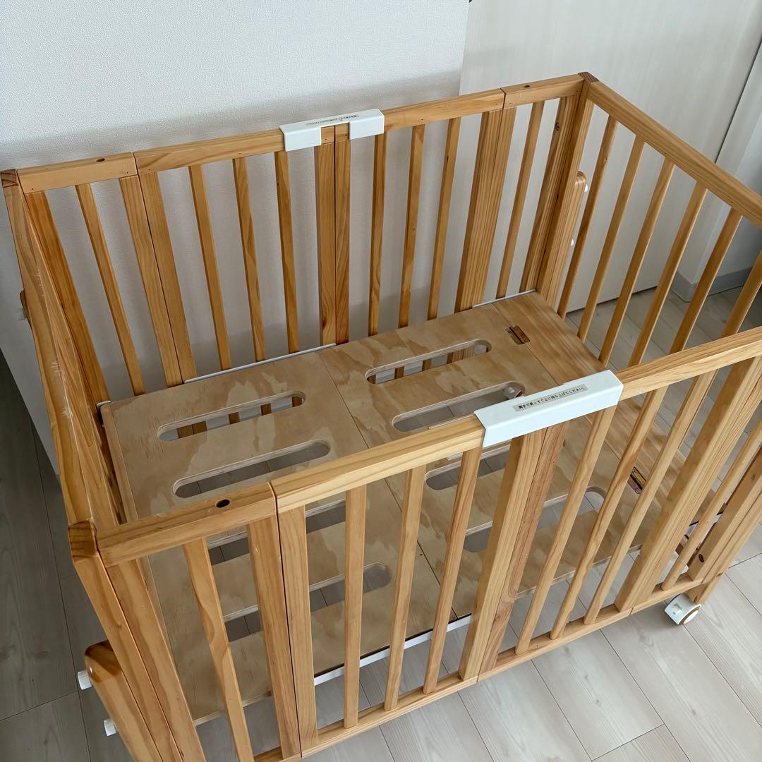 ヤマトヤ パタン2 ミニサイズ 折りたたみベビーベッド