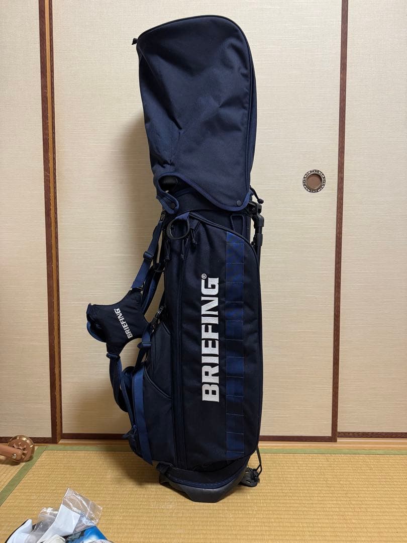 BRIEFING キャディバッグ ネイビー
