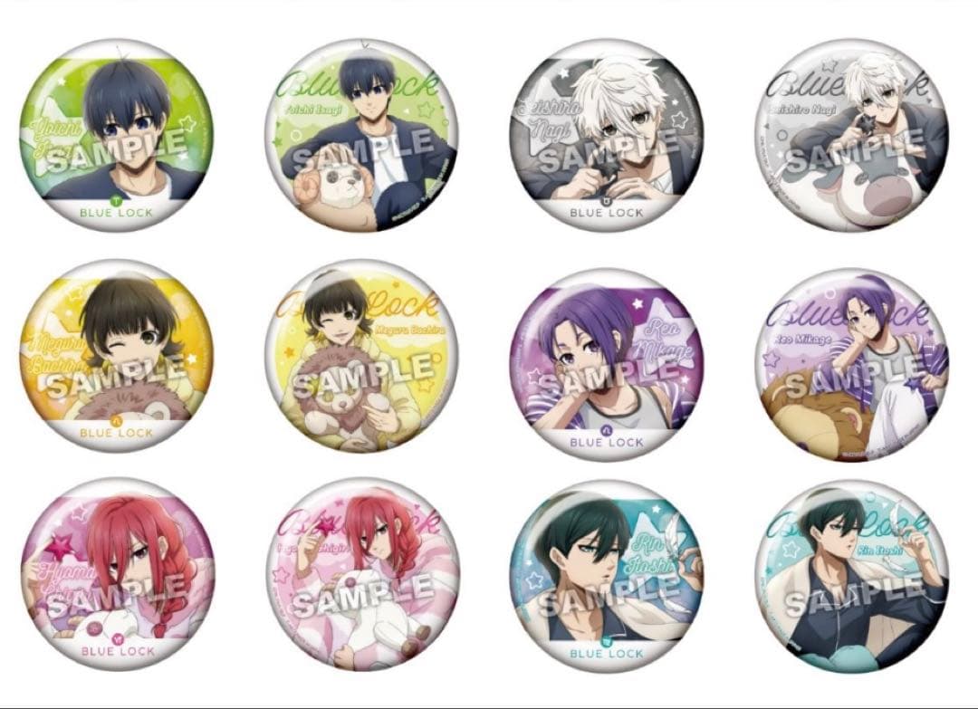 ブルーロック　星座　缶バッジ　千切豹馬　B 100個