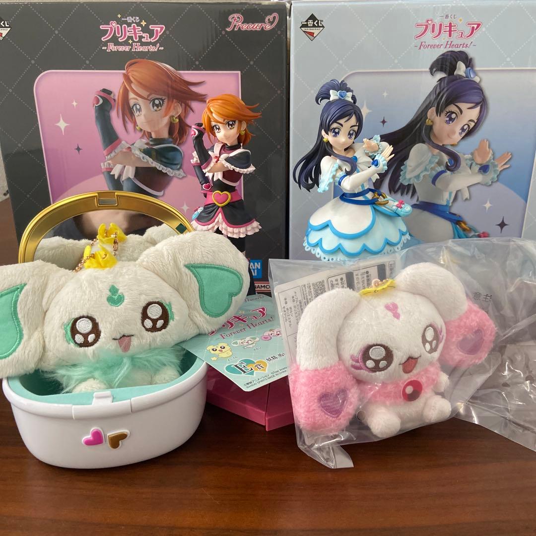 1番くじ　プリキュア〜forever hearts!〜 A賞　B賞　C賞　E賞