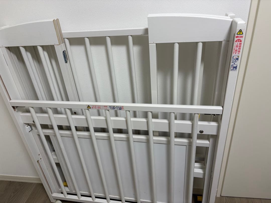 スリーピー ミニワンタッチハイベッドプチ 日本製 石崎家具 ホワイト