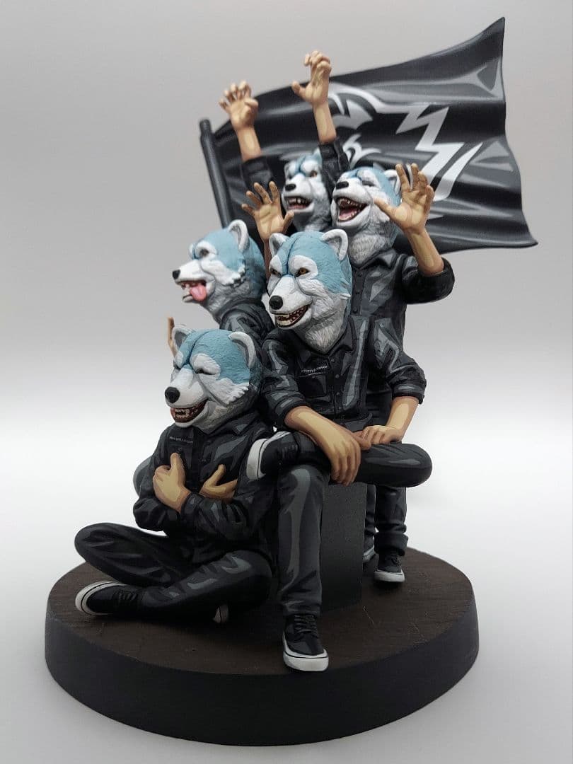 マンウィズ　一番くじ　A賞　フィギュア　二次元彩色　リペイント