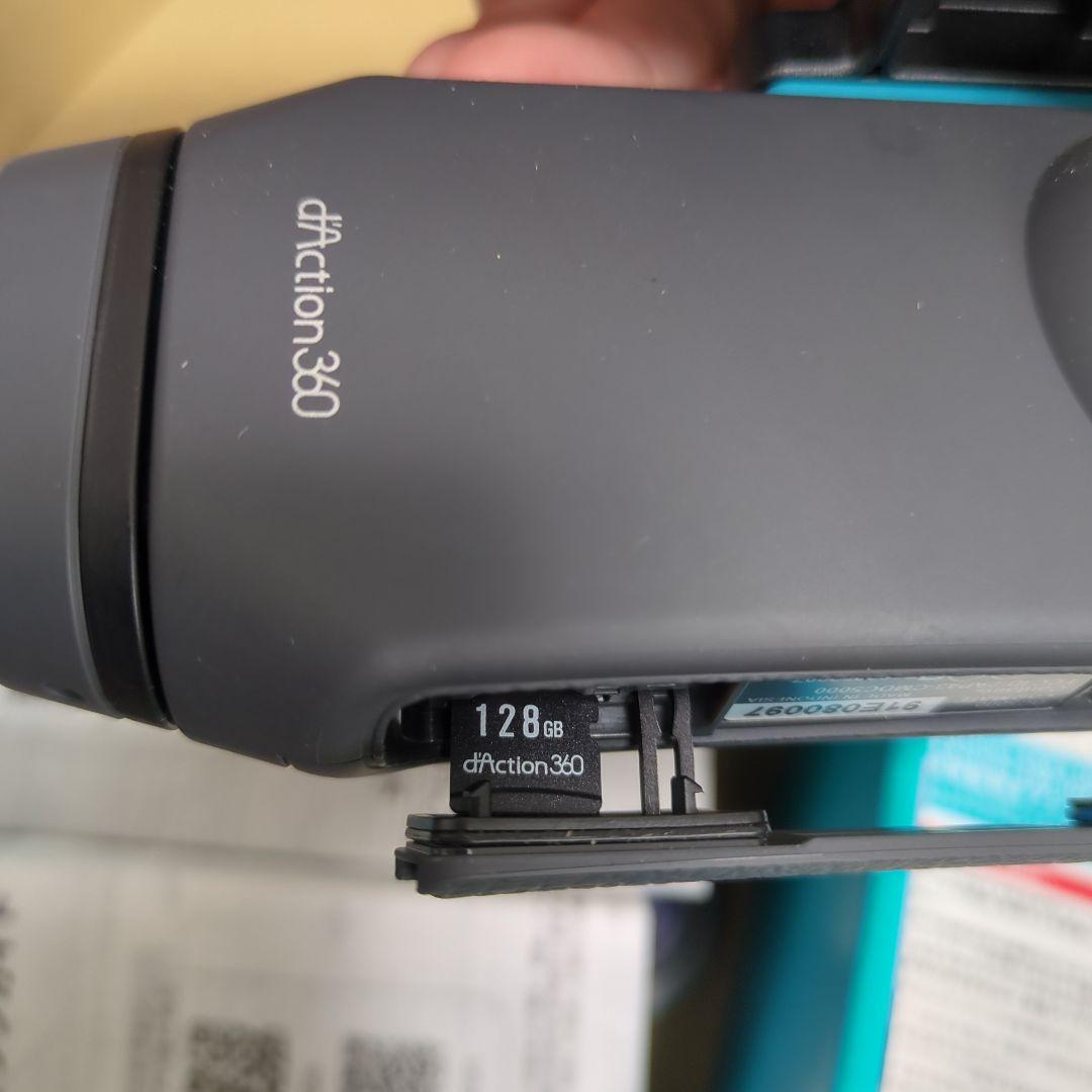 d'Action 360s DC5000 ドライブレコーダー　駐車監視 SD付