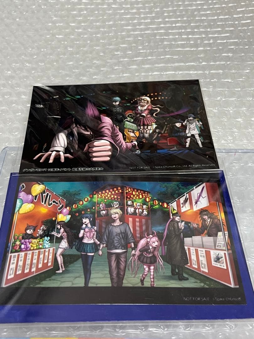 罪木蜜柑　天海蘭太郎　田中　星竜馬　ブロマイド　セット　空木　　ダンガンロンパ