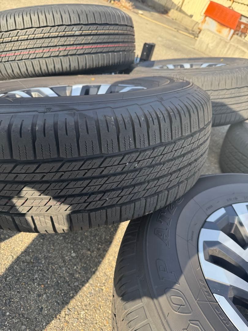 再再販ランクル70 GDJ76W 純正5本タイヤホイールセット265/70R16