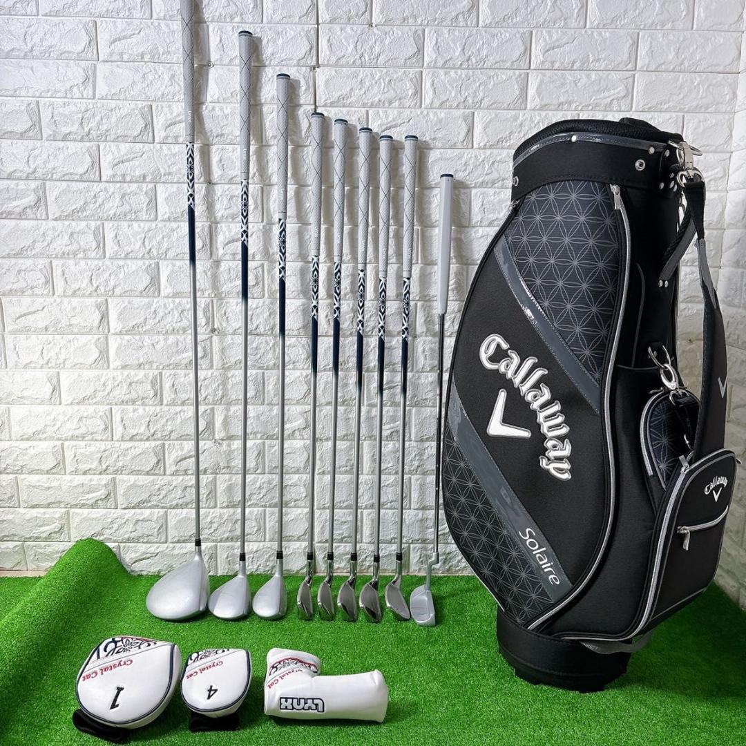 レディース ゴルフクラブ9本セット 新品キャディバッグ キャロウェイ 人気 女性