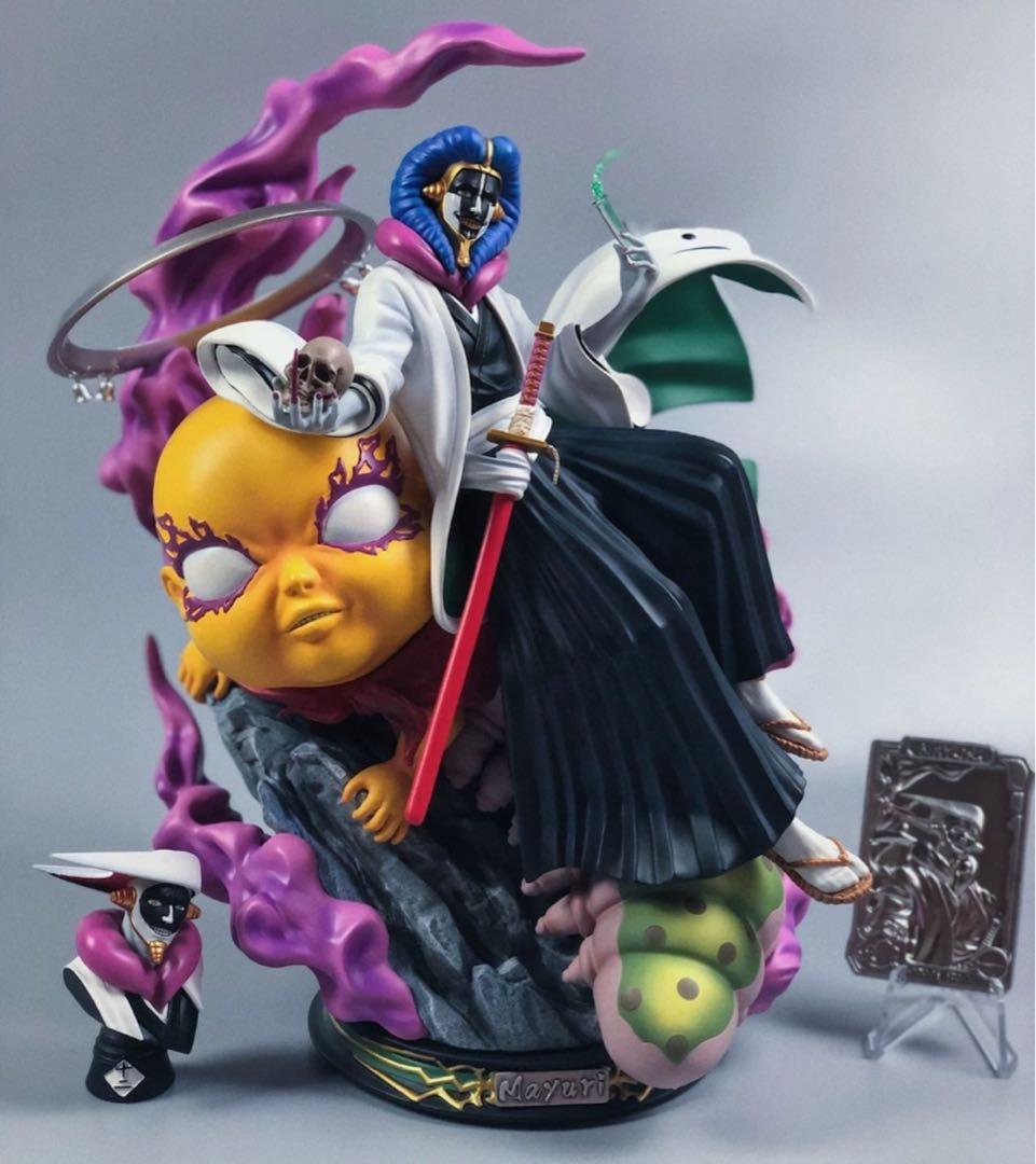 BLEACH 黒衣少年図 涅マユリ ガレージキット ガレキ スタチュー ⑩