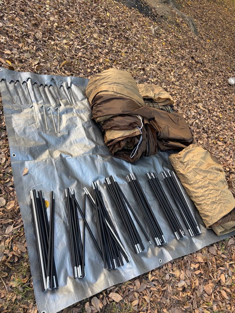 WAQ Paramount Dome テント　タンカラー　インナーテント